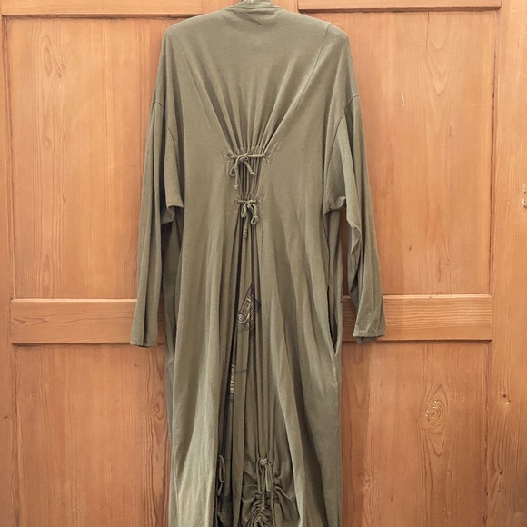 Blue Fish RARE dress Colosseum Coat in Glazed Tile Sz 2? - Picture 2 of 12